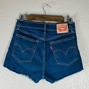 Dark Denim High-waisted Levi's